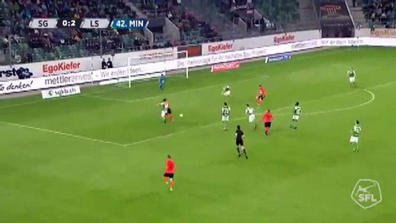 Sankt Gallen 0:3 Lausanne (Switzerland. Super League. 19 May 2018)