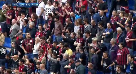 AC Milan - Fiorentina 2-1 GOAL CUTRONE 20-05-2018