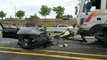 무안에서 승용차·25t 트럭 충돌 2명 사망 / YTN