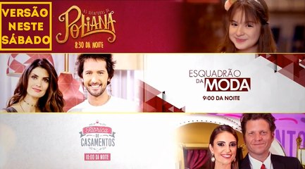 Nova chamada tripla especial de sábado no SBT (19/05/18) (Versão neste sábado)