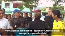 Venezuela: Le candidat de l'opposition Henri Falcon vote