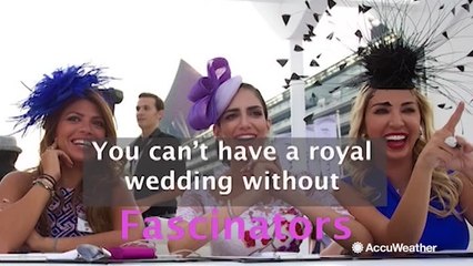 Royal fascinators were out in bunches for the wedding