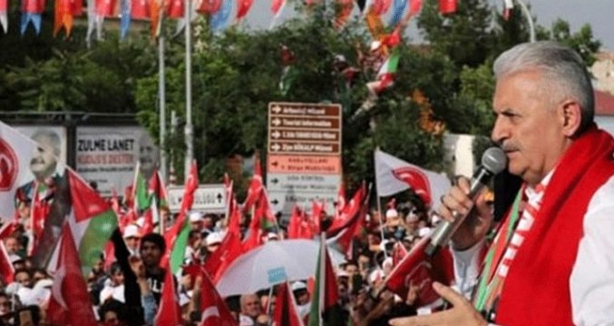 Başbakan Diyarbakır'da Teröristlere Meydan Okudu: Şeytani Şebeke Çocukları Dağa Çıkaramayacak