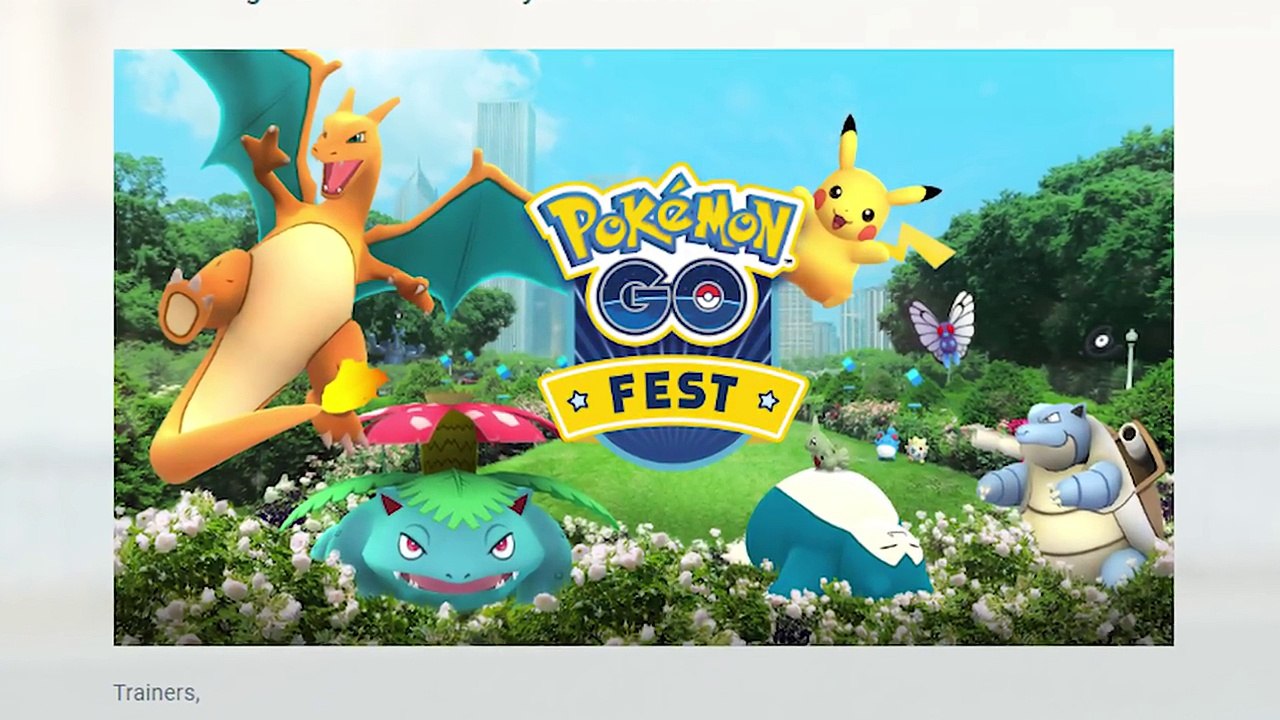 Pokemon GO Fest SCAM