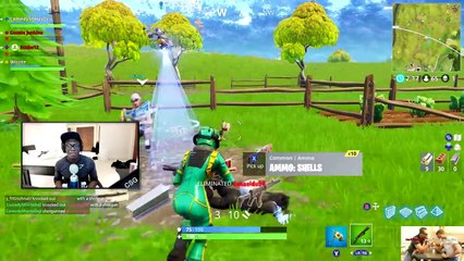 DEJI VS LOGAN PAUL IN FORNITE BATTLE ROYALE