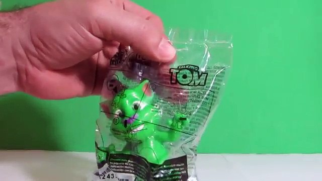 Talking Tom Mcdonalds - Tom Falante Mclanche Feliz - Cajita - Happy Meal - Agosto 2016 - Completo