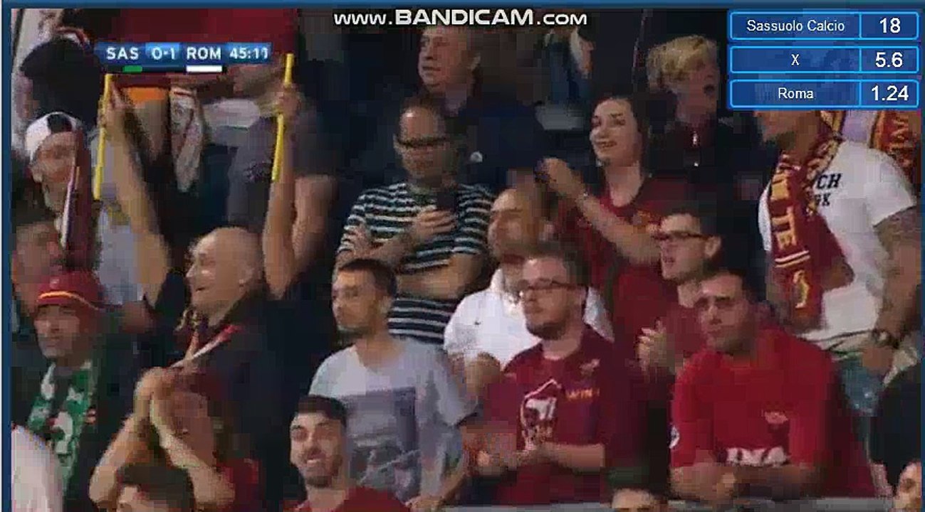Konstantinos Manolas Goal HD - Sassuolo 0-1 AS Roma Serie A