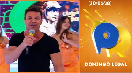 Chamada Domingo Legal (20/05/18) - Eduardo Costa no Passa ou Repassa (15 seg)