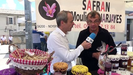 L'étonnante gamme de confitures au safran de Jean-Luc du Jabron