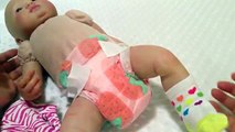 Playborn Baby Doll Annabelle gets a New Chelle Reborn Body