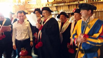Compagnons de la Couille de Suisse JF Lenvain honoris couya