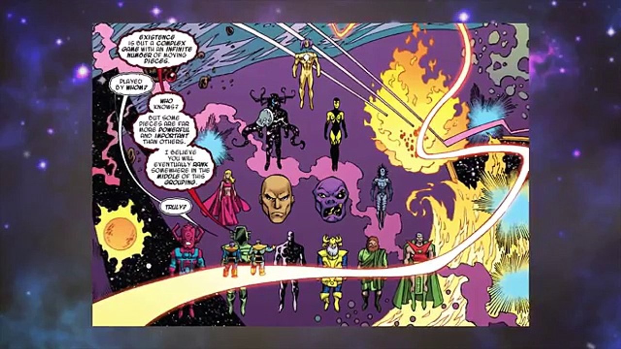 สิ่งมีชีวิตขั้นเทพในจักรวาลมาเวล[Cosmic Being]comic world daily