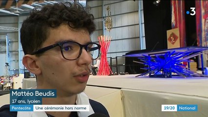 Pentecôte : cérémonie hors norme à Lille