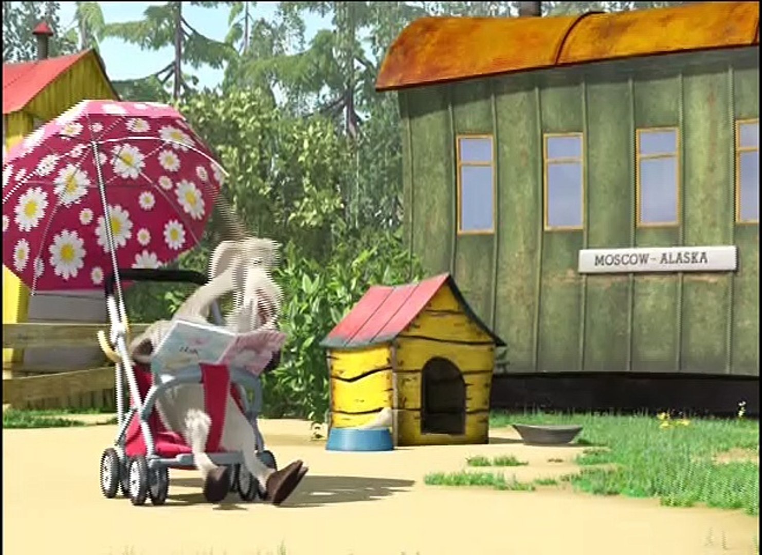 Masha y Oso, regresar a casa no facil Vídeo Dailymotion