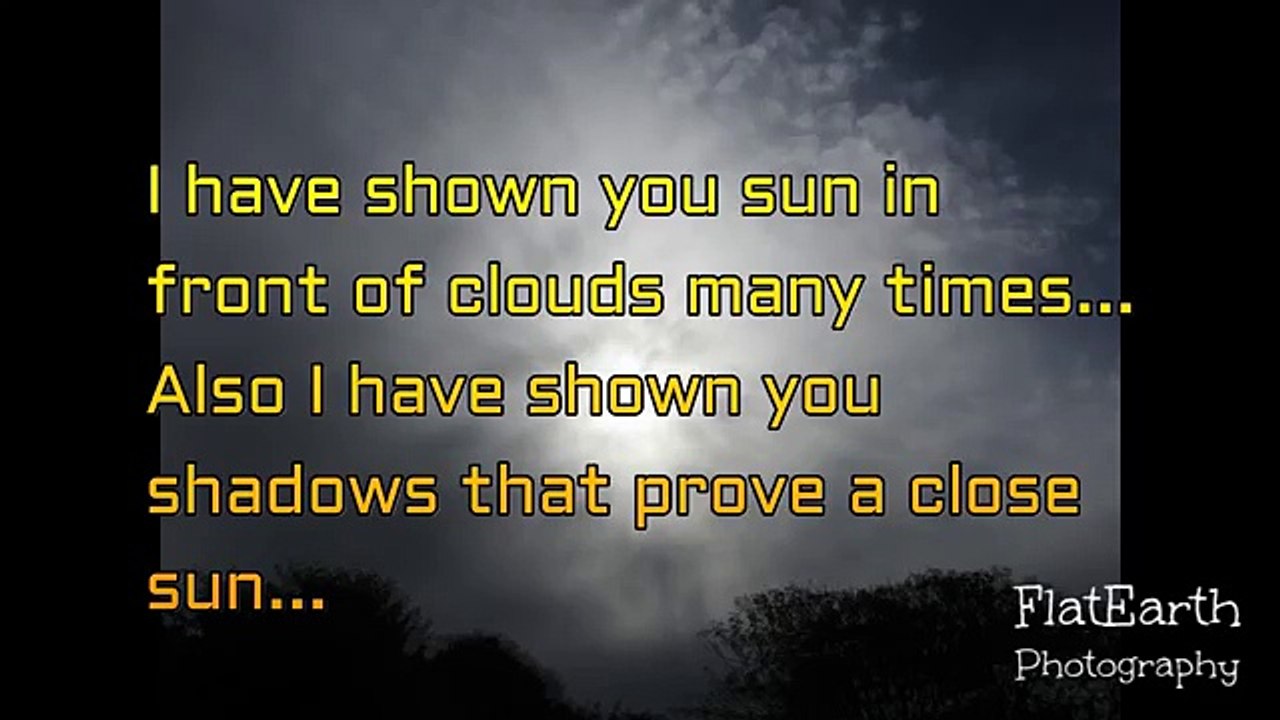 Why NASA cant debunk a local sun - Flat Earth 2017 - Nikon coolpix P900