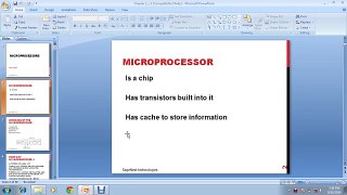 what is microprocessor and How to Work in Hindi.