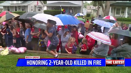 Indiana Community Honors Toddler Killed in House Fire