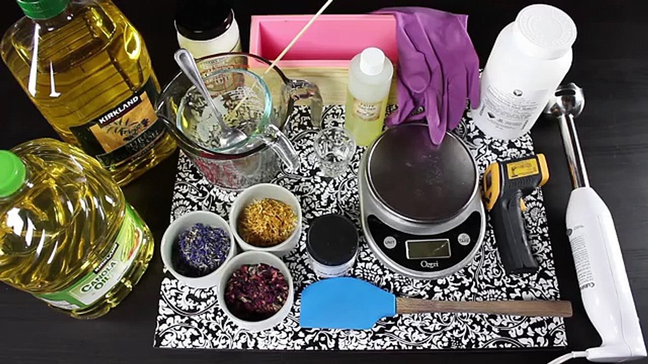 DIY Cold Process Soap Making - How To Make Soap