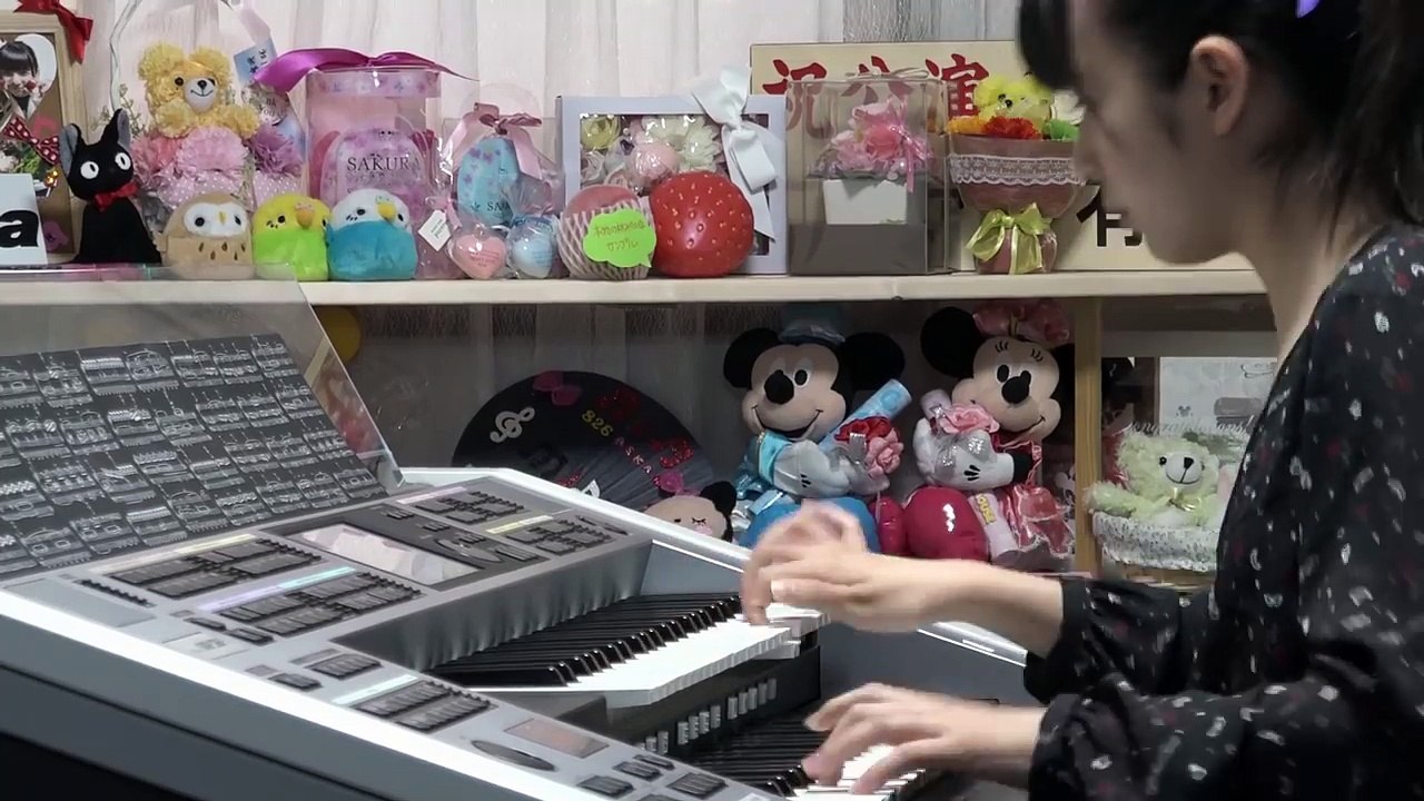 【 天空の城ラピュタ 】メドレー　エレクトーン演奏