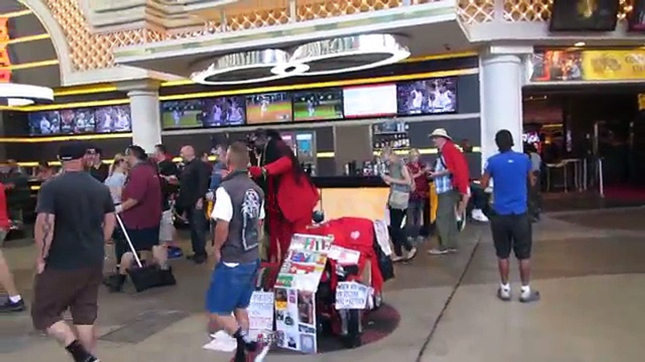 Weirdos on Fremont Street, Las Vegas May 2016