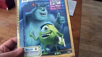 Monsters, Inc. Blu-Ray Unboxing