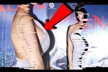 Inayat Sharma Oops Moments at the Trailer & Music Launch Of Film Haseena