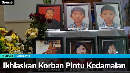 #1MENIT | Ikhlaskan Korban Pintu Kedamaian