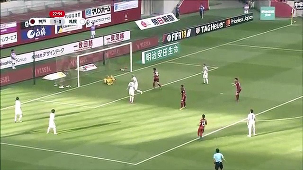 Vissel Kobe 2:0 Consadole Sapporo (Japan. J League. 20 May 2018)