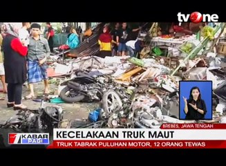 Kecelakaan Truk Maut di Bumiayu, 12 Orang Tewas