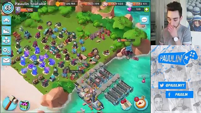 TESTONS LE CAPITAINE EVERSPARK ! (Boom Beach)