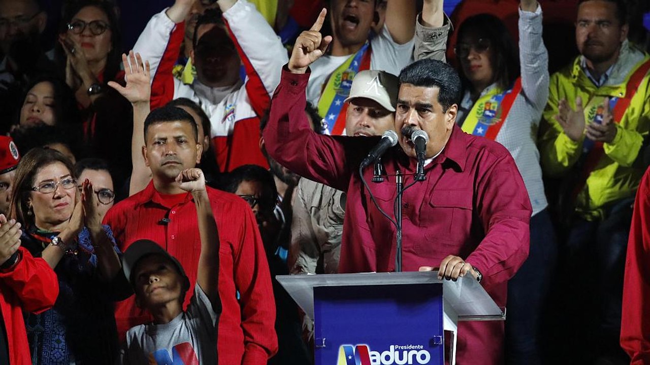 Nicolas Maduro hat Pr¨äsidentschaftswahlen in Venezuela mit knapp 68 % gewonnen