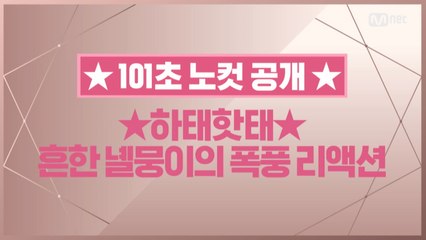 [101초 노컷] ★하태하태★ 흔한 녤뭉이의 폭풍 리액션_강다니엘