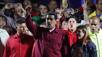 Maduro agradece a los venezolanos su reelección con  más del 60%