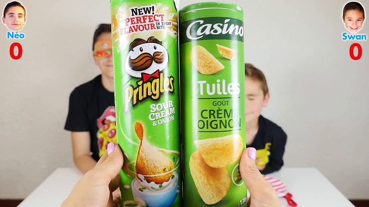 1ER PRIX vs MARQUES CHALLENGE !!! - Battle Alimentaire entre Swan & Néo