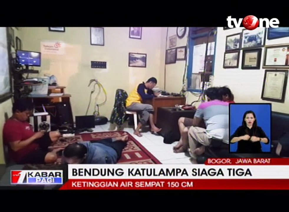 Bendung Katulampa Bogor Siaga Tiga