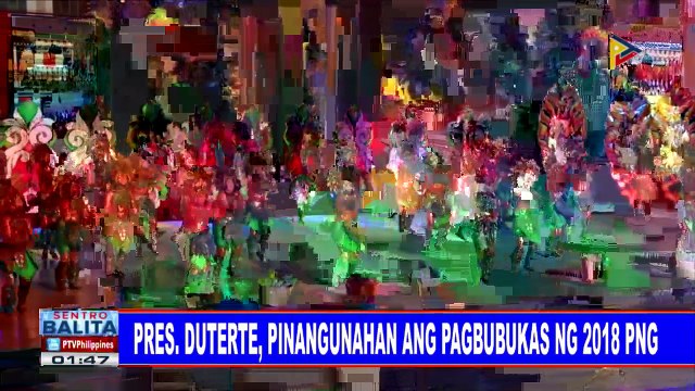 Pres. #Duterte, pinangunahan ang pagbubukas ng 2018 PNG