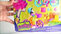 Polly Pocket e Sua Amiga Aventura de Bicicleta Unboxing Brinquedos KidsToys