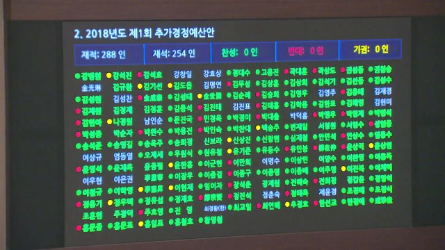 3.8조 원 규모 추경안 국회 본회의 통과 / YTN