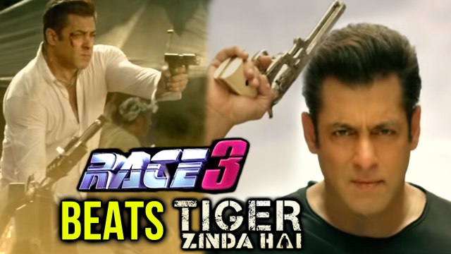 Salman Khan Action Stunts In Race 3 Beat Tiger Zinda Hai | Bollywood News