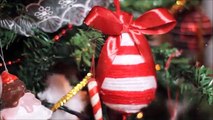 Decoracion NAVIDAD ADORNOS PARA EL ARBOL RECICLADOS con BOMBILLAS fundidas - manualidades navideñas