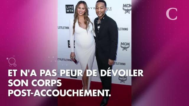 PHOTO. Chrissy Teigen et John Legend présentent leur fils, Milos
