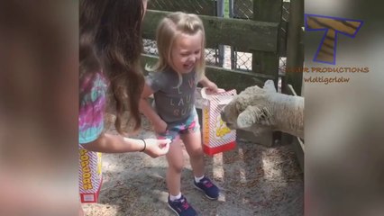 FORGET CATS! Funny KIDS vs ZOO ANIMALS are WAY FUNNIER! - TRY NOT TO LAUGH