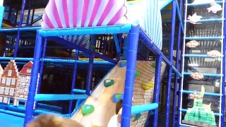 Playground Fun Park for Kids Children Play Center Slides Playroom with Balls