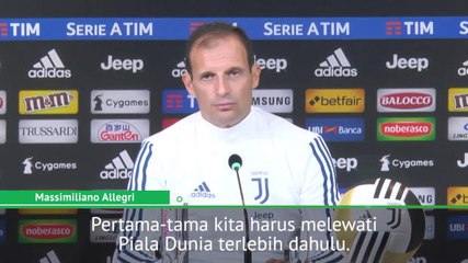 Allegri Fokus Mengembangkan Juve, Bukan Meninggalkannya