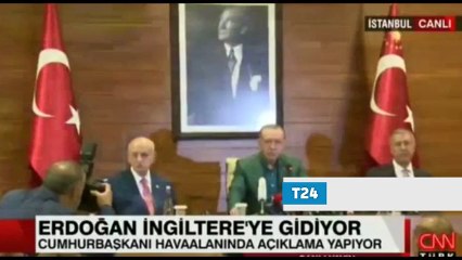 Erdoğan: Af düşüncemiz kesinlikle yok