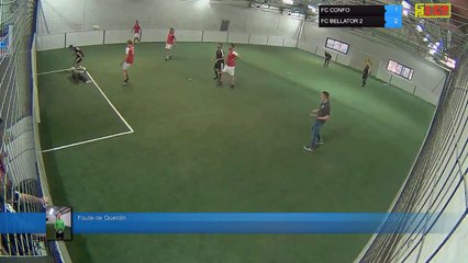 Faute de Quentin - FC CONFO Vs FC BELLATOR 2 - 22/05/18 20:00 - LIGUE 3 - Poitiers Game Parc