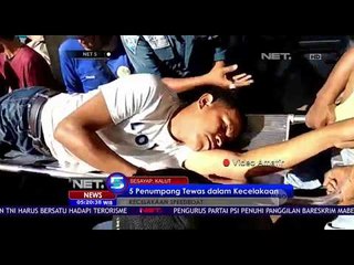 Evakuasi Korban Kecelakaan Speedboat -NET5