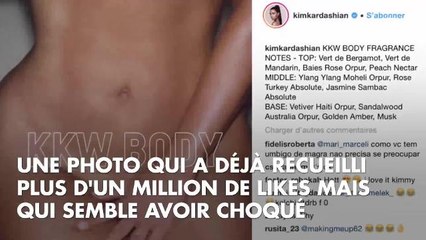 Kim Kardashian s'affiche nue pour sa nouvelle ligne de parfum