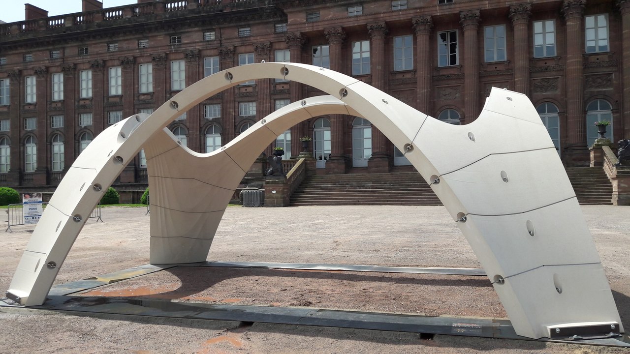 Les préparatifs du festival européen de la pierre de Saverne