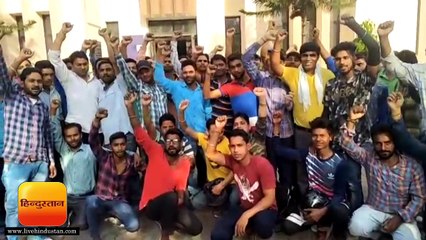 हल्द्वानी में मानदेय को लेकर सफाई कर्मचारियों ने किया प्रदर्शन